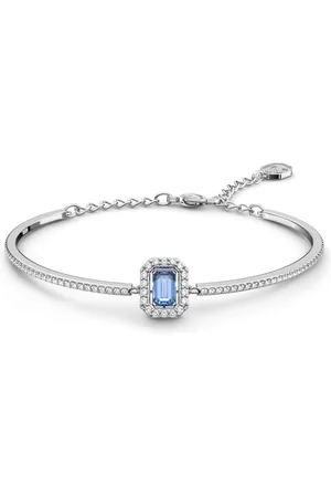 Swarovski Bracciale rigido Millenia, Taglio ottagonale, Pavé, , Placcato rodio