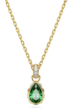 Swarovski Pendente Stilla, Taglio Pear, , Placcato color oro