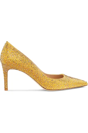 Swarovski Tacchi STUART WEITZMAN Stuart Power Shine, Gialli