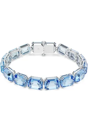 Swarovski Braccialetto Millenia, Taglio Octagon, Sfumatura di colore, , Placcato rodio