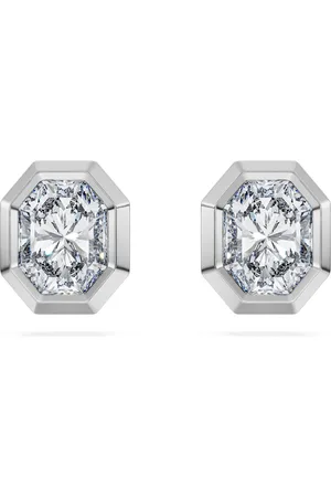 Swarovski Orecchini a lobo Eternity, Diamanti creati in laboratorio 1,0 ct tw, Forma ottagonale, Oro 18 K