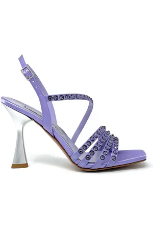 Albano Sandalo raso con strass 3286