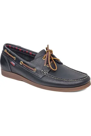 CallagHan Modello barca in pelle martellata 51600
