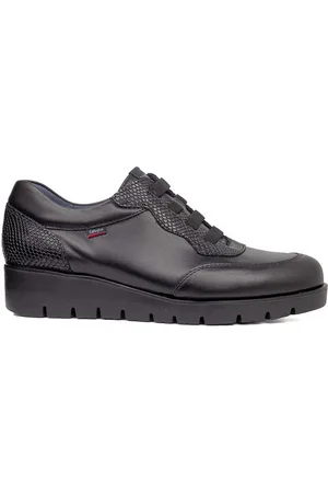 CallagHan Sneakers donna bari in pelle negro 58509