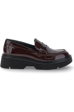Stonefly Mocassini donna tessa 3 in pelle verniciata red 221625