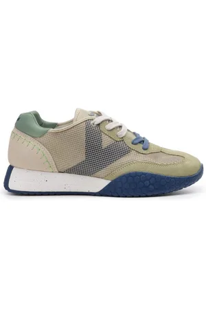 Kèh-Noo Sneakers uomo vintage khaky avio km9758