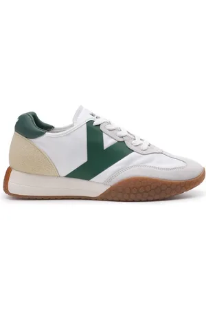 Kèh-Noo Sneakers uomo vintage contemporanea white green km9313
