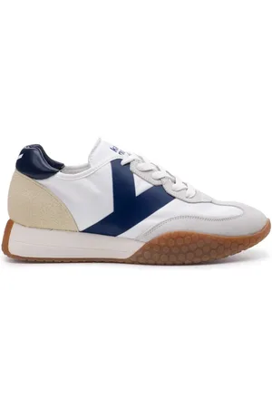 Kèh-Noo Sneakers uomo vintage contemporanea white navy km9313