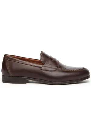 Nero Giardini Mocassini uomo in pelle testa moro e400162u300