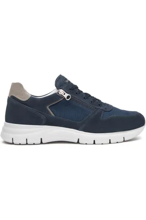 Nero Giardini Sneakers uomo in pelle e tessuto e500631u207