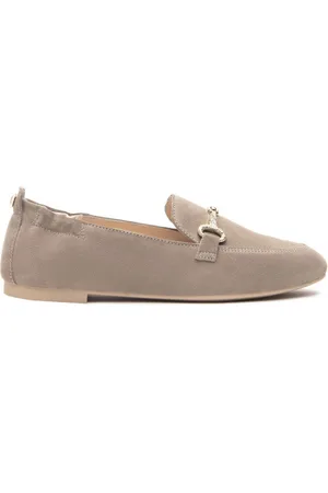 Nero Giardini Mocassini donna in suede col. creta e512620d451