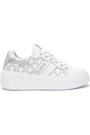 Nero Giardini Sneakers donna in pelle logata e513080d707