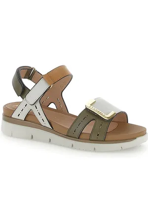 Stonefly Sandali donna bicolore elody 24 white green 220834