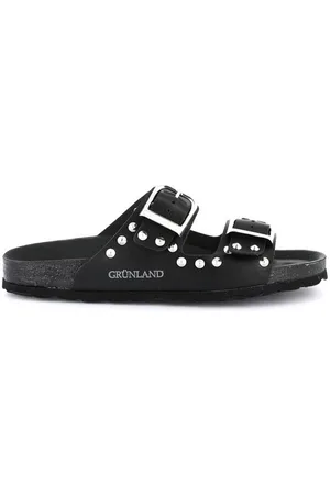 GRÜNLAND Ciabatta sara con borchie cb0737