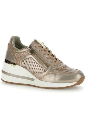 Stonefly Sneakers donna mina 1 in pelle laminata 222495 i89