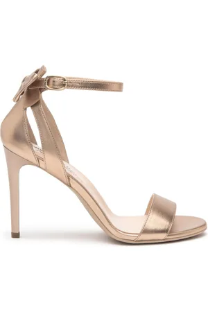 Nero Giardini Sandali donna laminato col. sandalo e513170de434