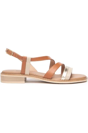 Nero Giardini Sandali donna in pelle lino-platino e513422d453