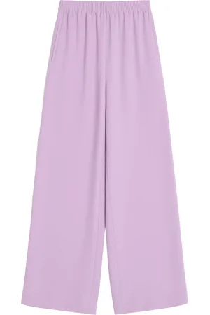 VALENTINO Pantalone A Palazzo In Seta