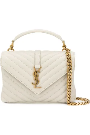 Saint Laurent Borsa College Media In Pelle