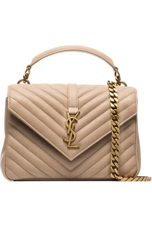 Saint Laurent Borsa College Media In Pelle