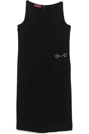 Gucci Abito Midi Con Morsetto