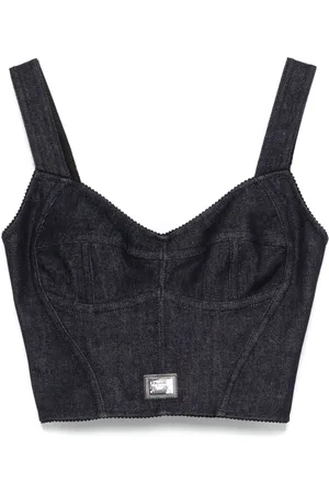 Dolce & Gabbana Corsetto In Denim