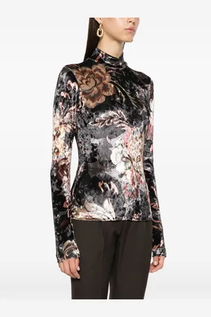 Etro Maglia A Collo Alto Stampato