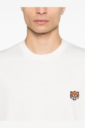Kenzo T-shirt Happy Tiger In Cotone