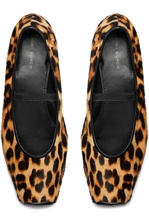 Tory Burch Ballerina Mary Jane Leopardata