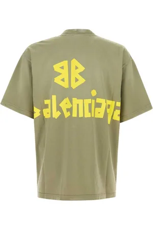 Balenciaga T-shirt Tape Type In Cotone