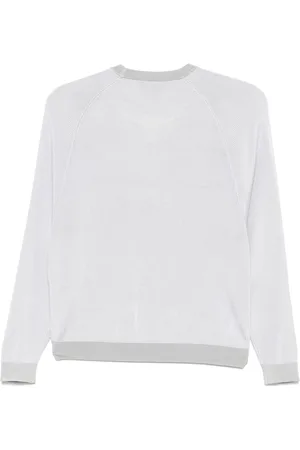 Emporio Armani Maglia Rigata Con Logo