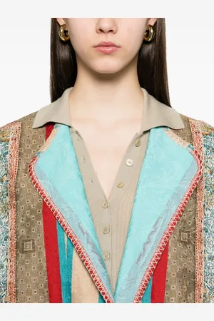 PIERRE-LOUIS MASCIA Kimono In Seta Stampato