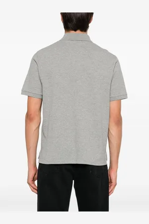 Saint Laurent Polo In Cotone Con Logo