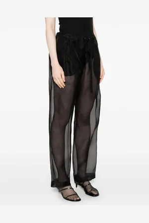 Khaite Pantalone Trenton In Seta