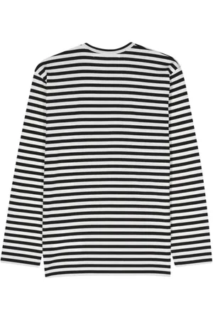 Comme des Garçons T-shirt Red Heart Rigata
