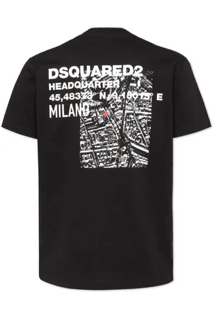 Dsquared2 T-shirt In Cotone Con Logo