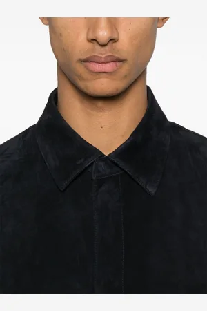 Emporio Armani Camicia In Pelle