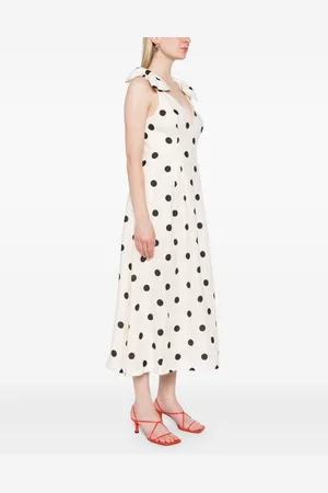 ZIMMERMANN Abito Midi Crush In Lino