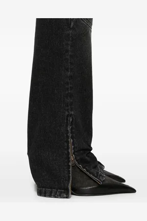Jean Paul Gaultier Jeans Denim Con Inserti Imbottiti