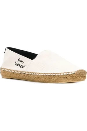 Saint Laurent Espadrillas Signature In Canvas