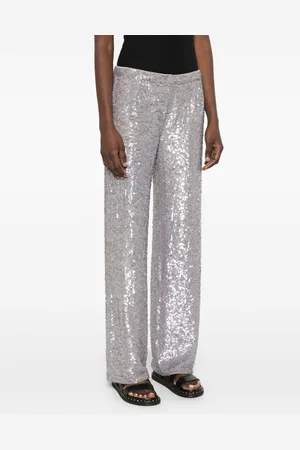 PAROSH Pantalone Gong Con Paillettes