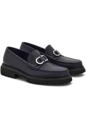 Salvatore Ferragamo Mocassino Gancini In Pelle