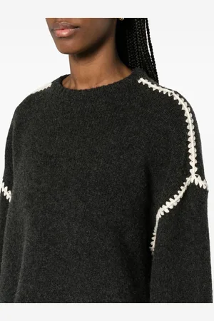 Totême Maglia In Lana Ricamata