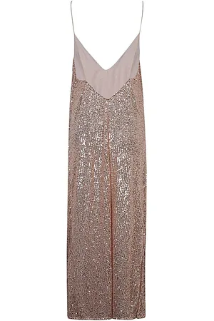 THE NINA STUDIO Abito Lungo Afrodite In Paillettes
