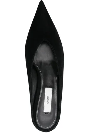 Totême Sabot In Pelle Scamosciata