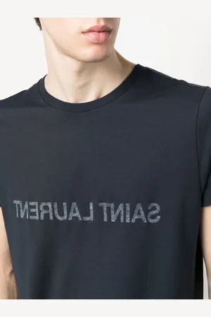 Saint Laurent T-shirt In Cotone Con Logo