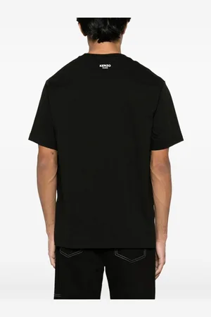 Kenzo T-shirt Happy Tiger In Cotone