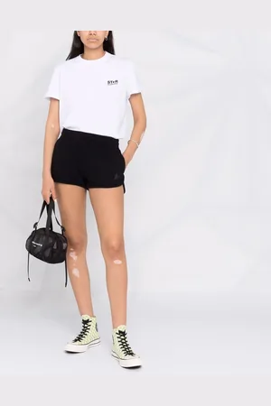 Golden Goose Shorts Star In Cotone