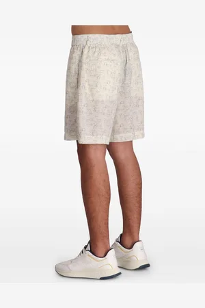 Emporio Armani Bermuda Con Logo Allover