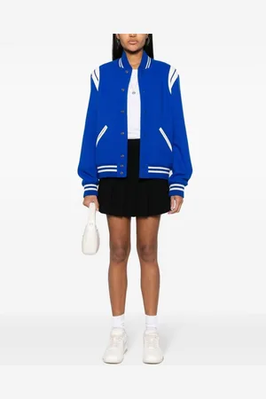 Palm Angels Gonna Plissettata Con Monogramma